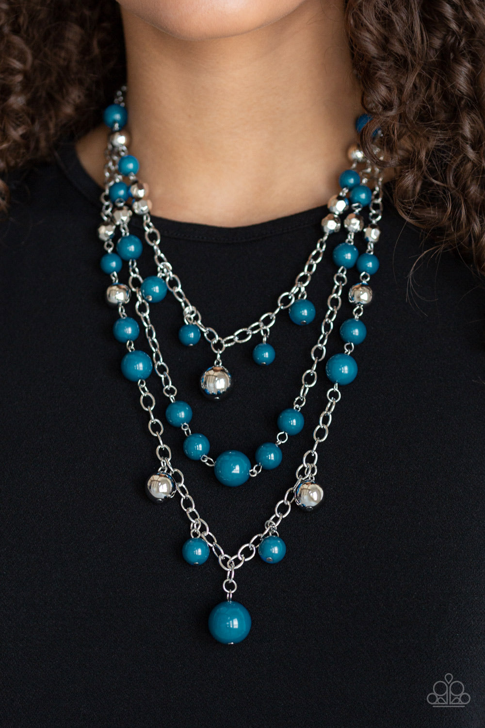 The Partygoer - Blue (Paparazzi Jewelry)