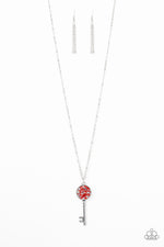 Load image into Gallery viewer, Key Keepsake - Red (Paparazzi Jewelry)
