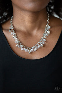 Downstage Dazzle - White (Paparazzi Jewelry)