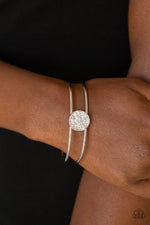 Load image into Gallery viewer, Dial Up The Dazzle - White (Paparazzi Jewelry)
