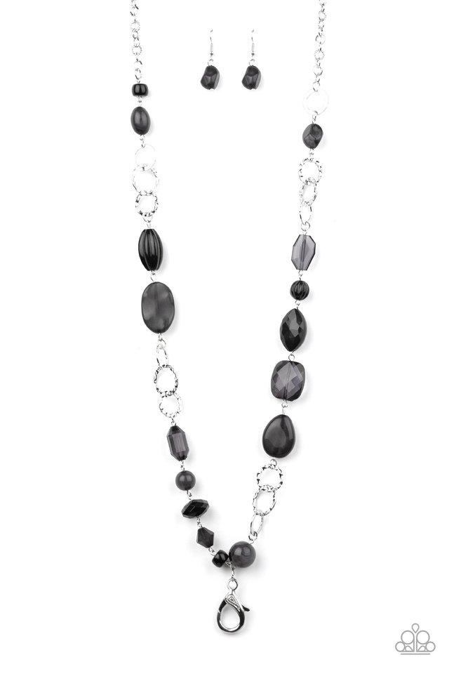 Prismatic Paradise - Black Necklace (Paparazzi Accessories)