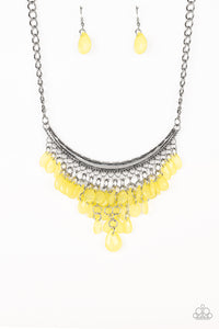 Rio Rainfall - Yellow (Paparazzi Jewelry)