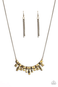 Wish Upon a ROCK STAR - Brass (Paparazzi Jewelry)