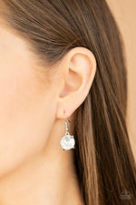 Load image into Gallery viewer, Iridescent Icing - White Necklace (Paparazzi Jewelry)
