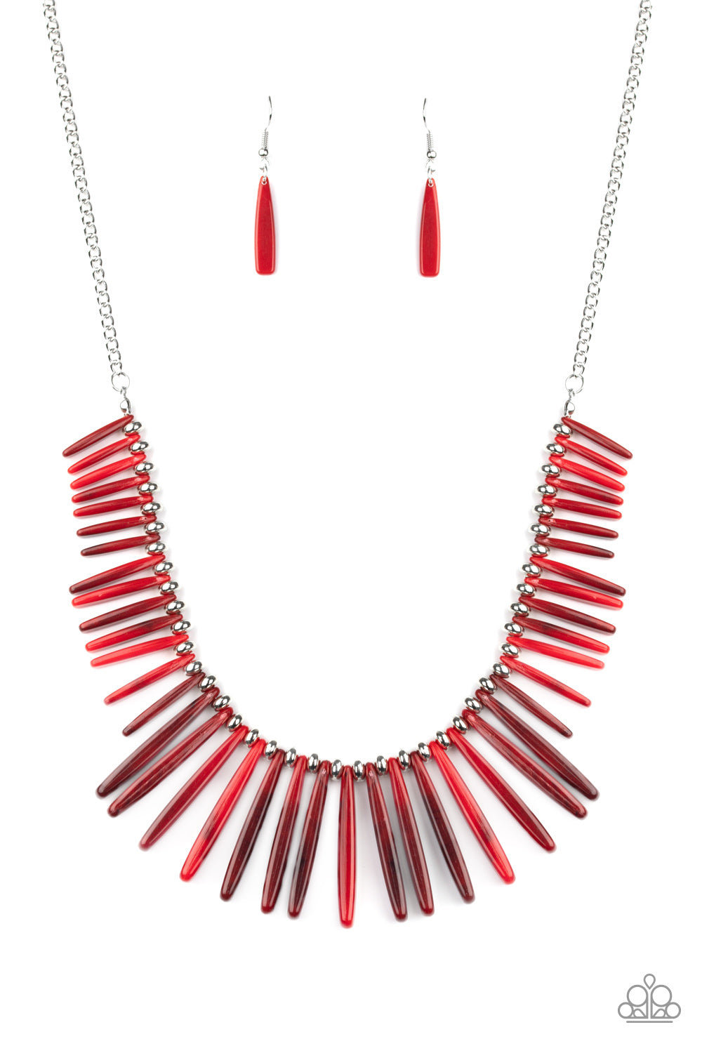 Out of My Element - Red (Paparazzi Jewelry)