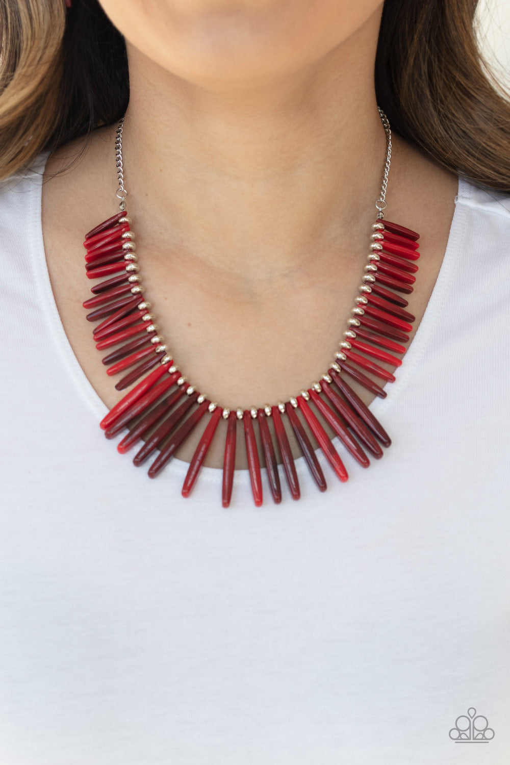 Out of My Element - Red (Paparazzi Jewelry)