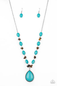 Desert Diva - Blue (Paparazzi Jewelry)