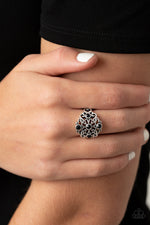 Load image into Gallery viewer, One DAISY At A Time - Black (Paparazzi Jewelry)
