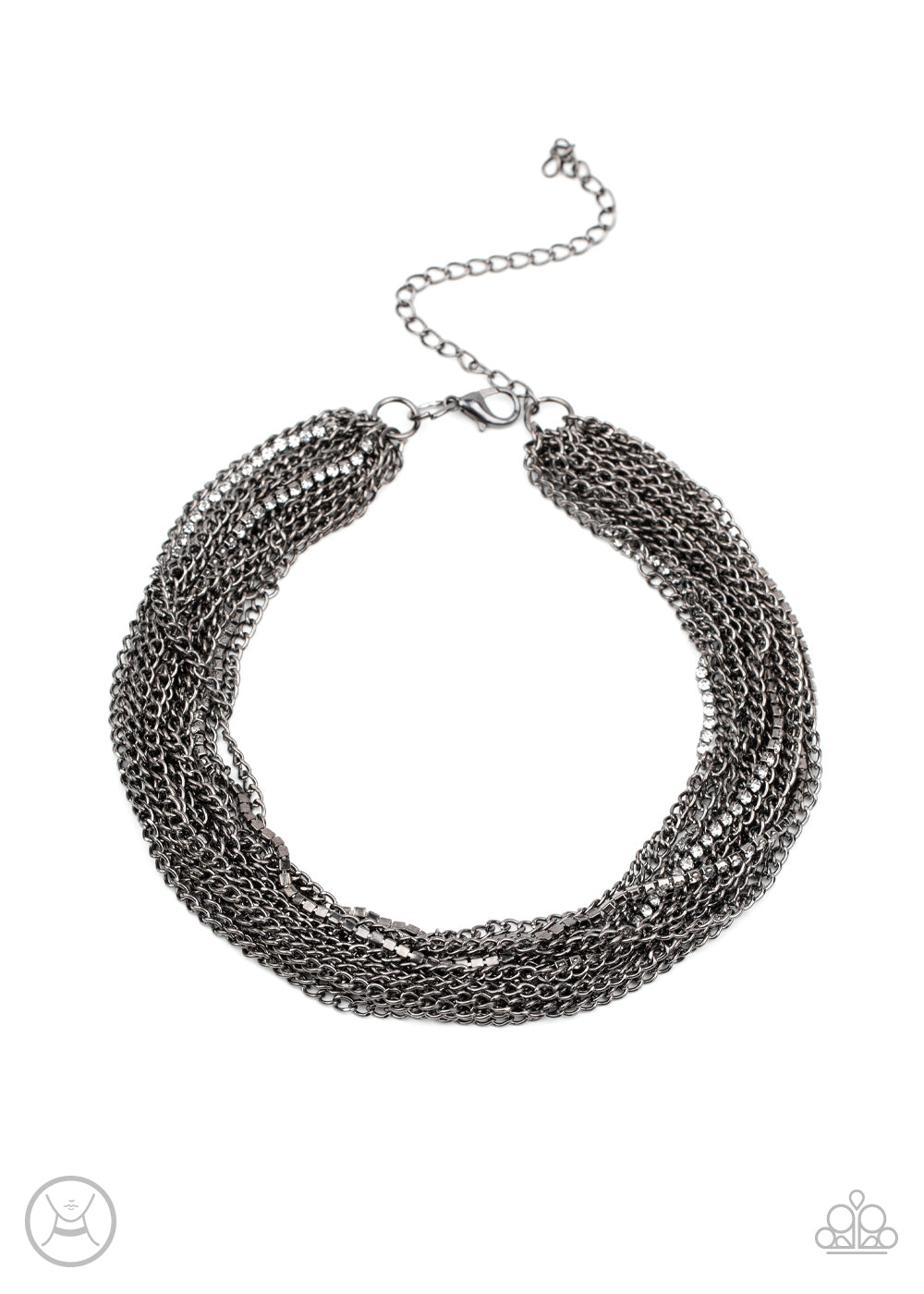 Catch You LAYER! - Black (Paparazzi Jewelry)