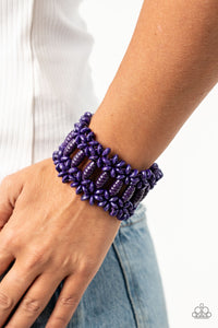 Fiji Flavor - Purple (Paparazzi Jewelry)