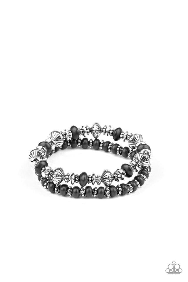 Cactus Quest - Black Bracelet (Paparazzi Accessories)