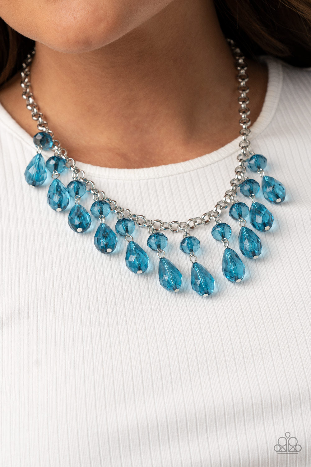 Crystal Enchantment - Blue (Paparazzi Jewelry)