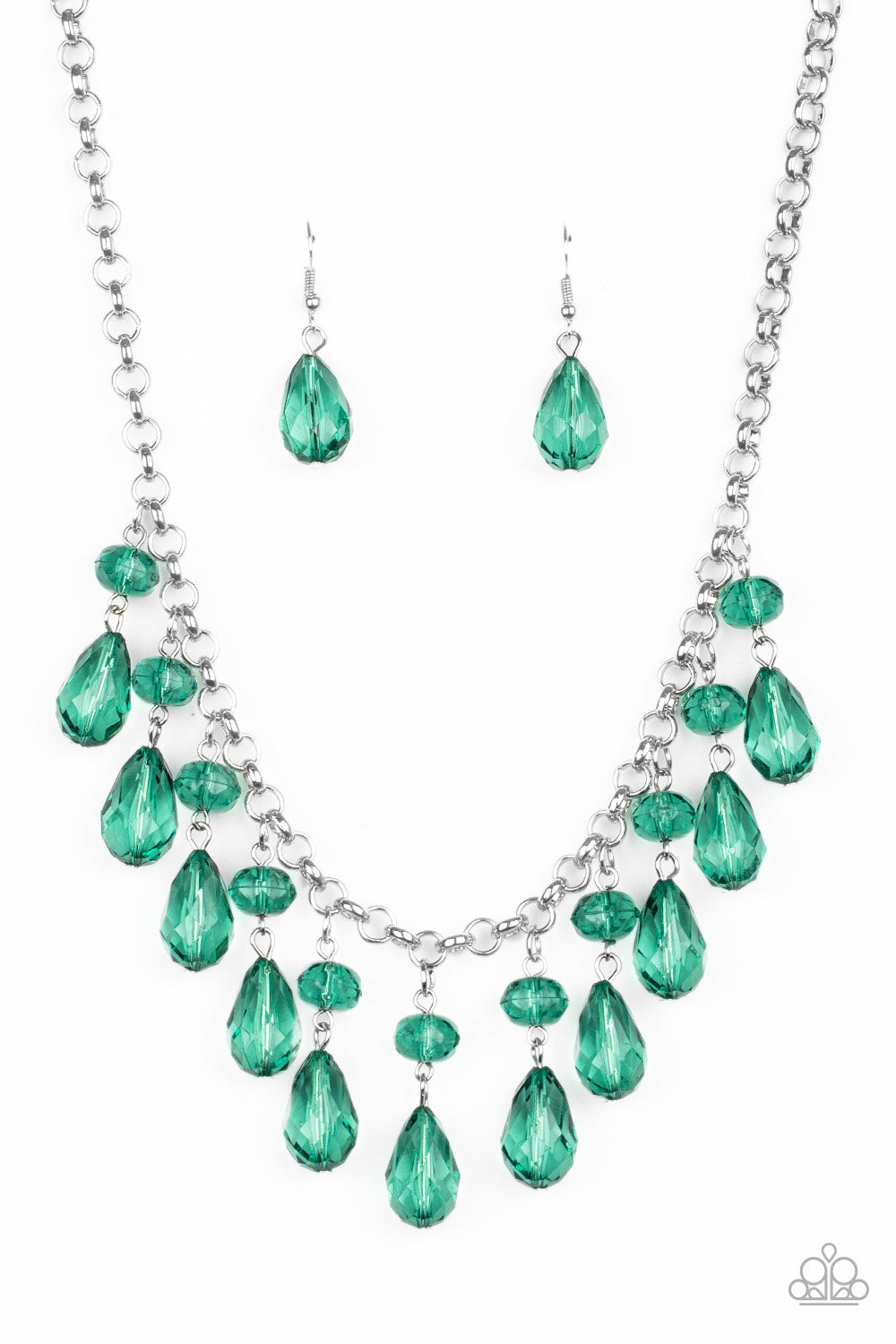 Crystal Enchantment - Green (Paparazzi Jewelry)