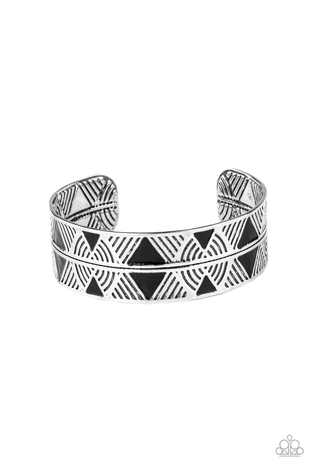 Hidden Glyphs - Black (Paparazzi Jewelry)