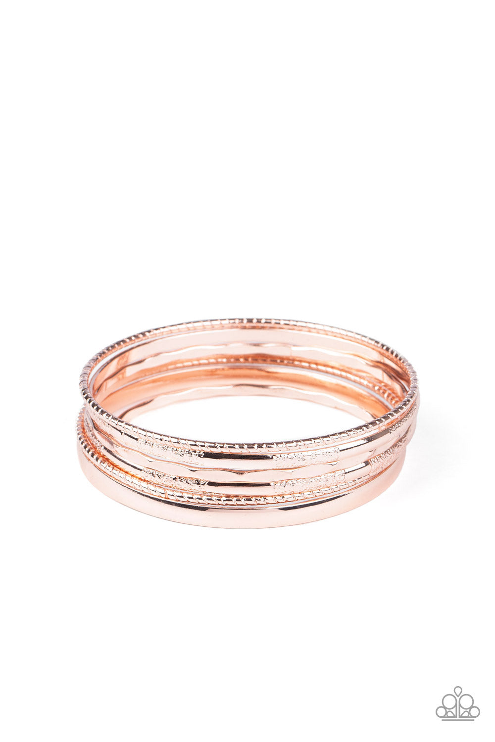 Top Of The Heap - Rose Gold (Paparazzi Jewelry)