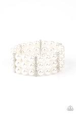 Load image into Gallery viewer, Modern Day Majesty - White (Paparazzi Jewelry)
