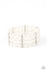 Modern Day Majesty - White (Paparazzi Jewelry)