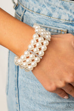 Load image into Gallery viewer, Modern Day Majesty - White (Paparazzi Jewelry)
