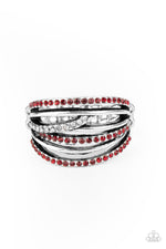 Load image into Gallery viewer, Get a Move on! - Red (Paparazzi Jewelry)
