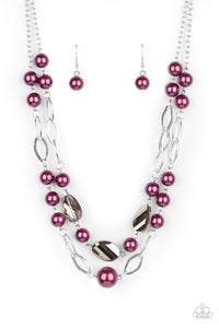 Fluent In Affluence - Purple (Paparazzi Jewelry)