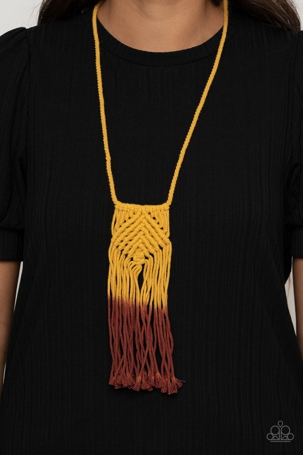 Look At MACRAME Now - Yellow (Paparazzi Accessory)