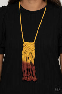 Look At MACRAME Now - Yellow (Paparazzi Accessory)