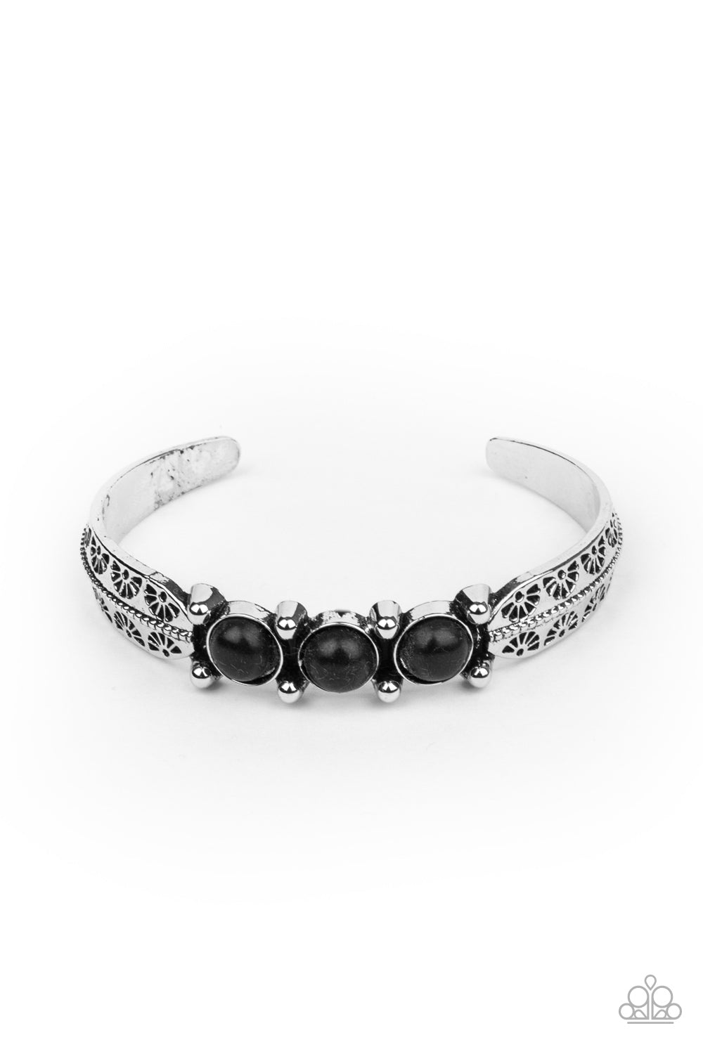 Mojave Glyphs - Black (Paparazzi Jewelry)