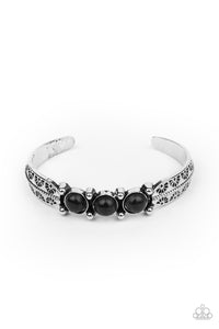 Mojave Glyphs - Black (Paparazzi Jewelry)