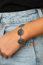 Load image into Gallery viewer, Mojave Mandalas - Blue (Paparazzi Jewelry)
