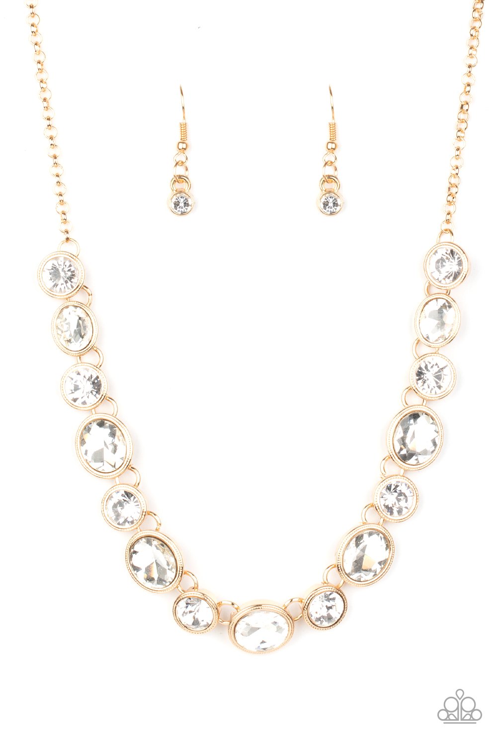 Girls Gotta Glow - Gold Necklace (Paparazzi Accessories)