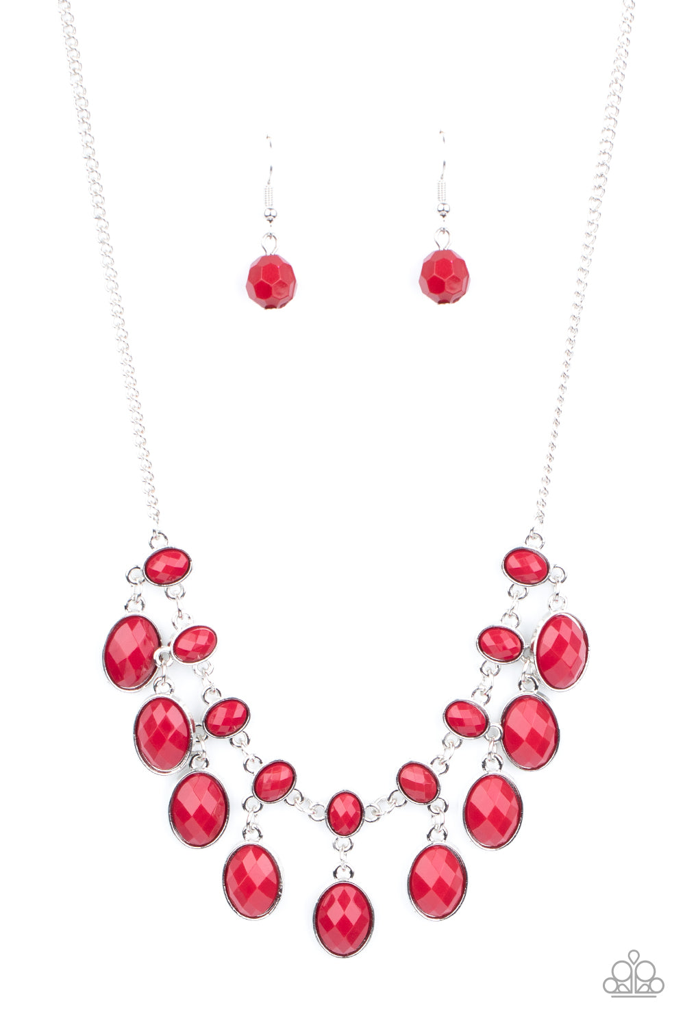 Lady of the POWERHOUSE - Red (Paparazzi Jewelry)