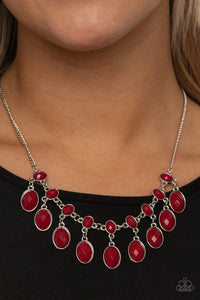 Lady of the POWERHOUSE - Red (Paparazzi Jewelry)