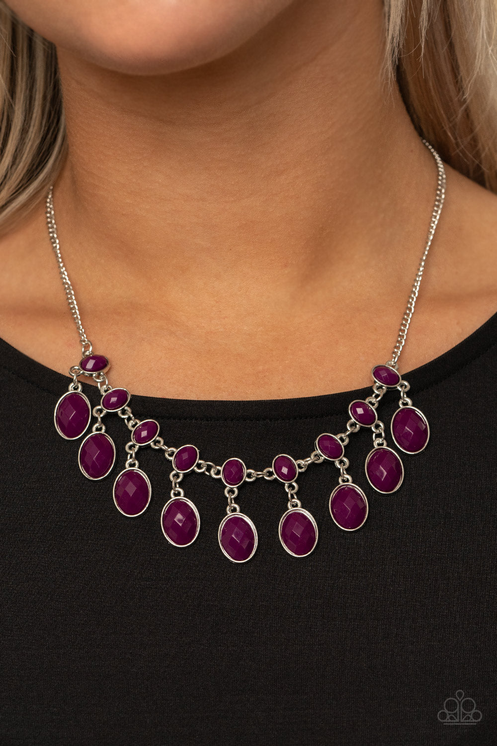 Lady of the POWERHOUSE - Purple (Paparazzi Jewelry)