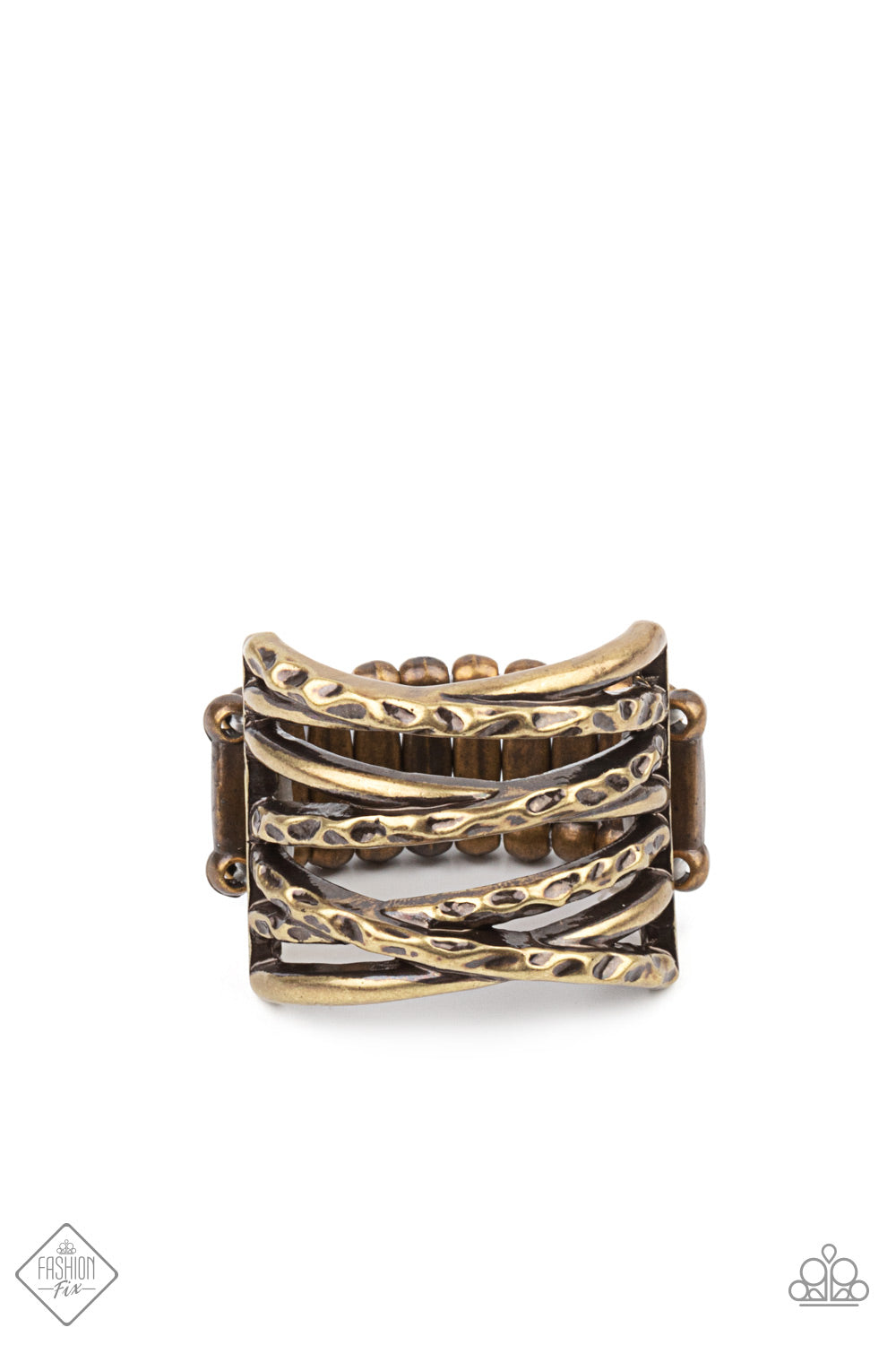 Switching Gears - Brass (Paparazzi Jewelry)