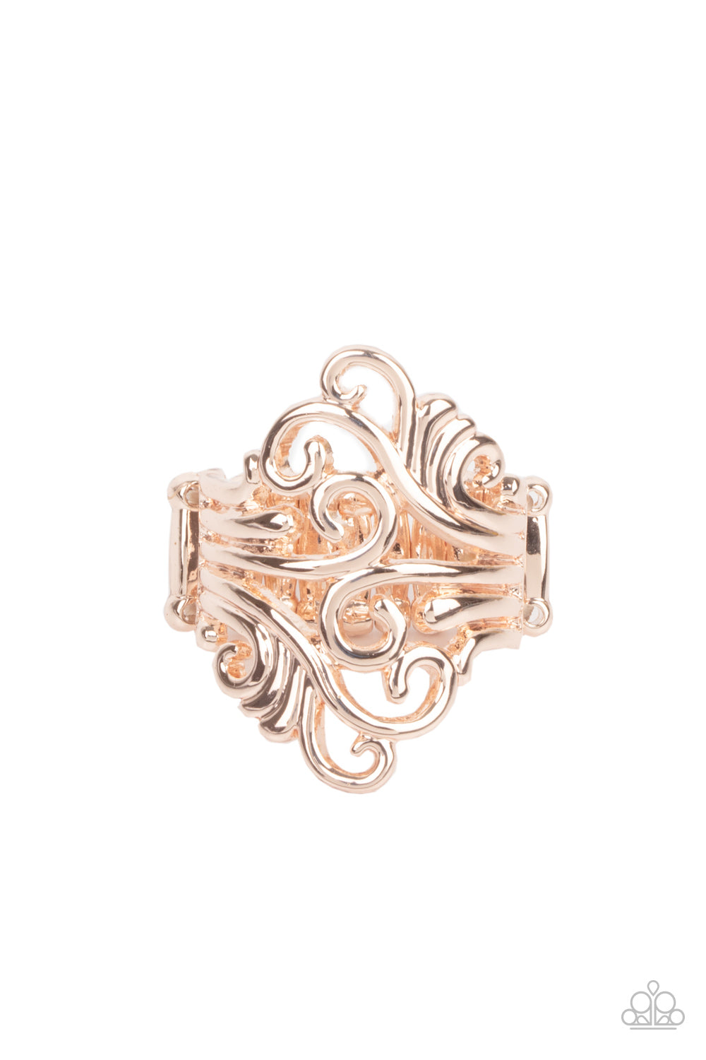 Voluptuous Vines - Rose Gold (Paparazzi Accessories)