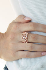 Load image into Gallery viewer, Di-VINE Design - Rose Gold (Paparazzi Accessories)
