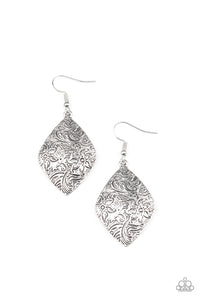 Flauntable Florals - Silver (Paparazzi Jewelry)