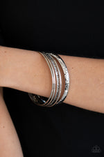 Load image into Gallery viewer, Get Into Gear - Silver (Paparazzi Jewelry)
