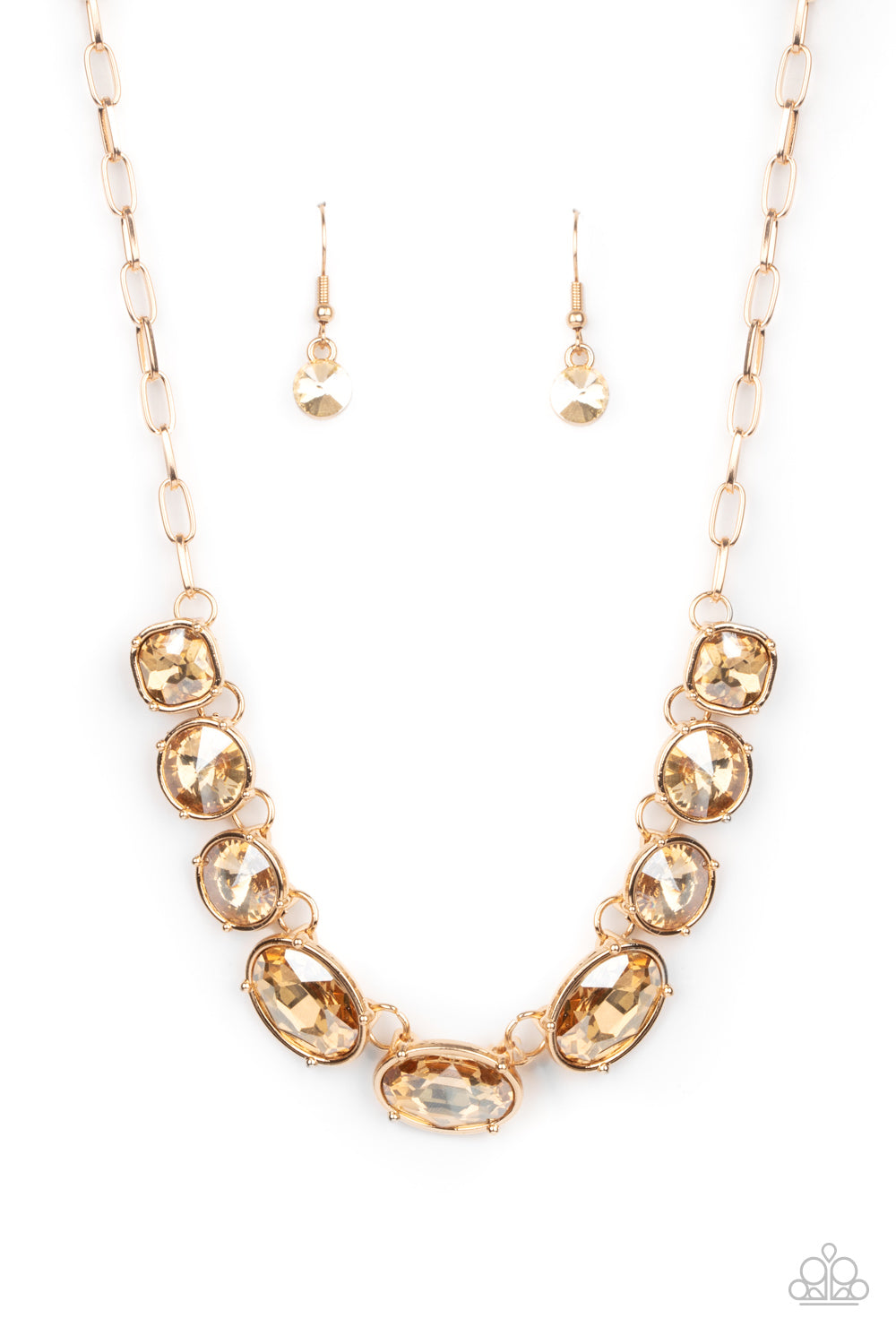 Gorgeously Glacial - Gold (Paparazzi Accessories)