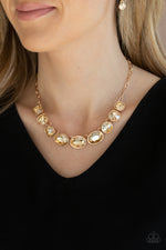 Load image into Gallery viewer, Gorgeously Glacial - Gold (Paparazzi Accessories)
