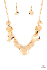 GLISTEN Closely - Gold (Paparazzi Accessories)