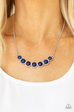 Load image into Gallery viewer, Serenely Scalloped - Blue (Paparazzi Accessories)
