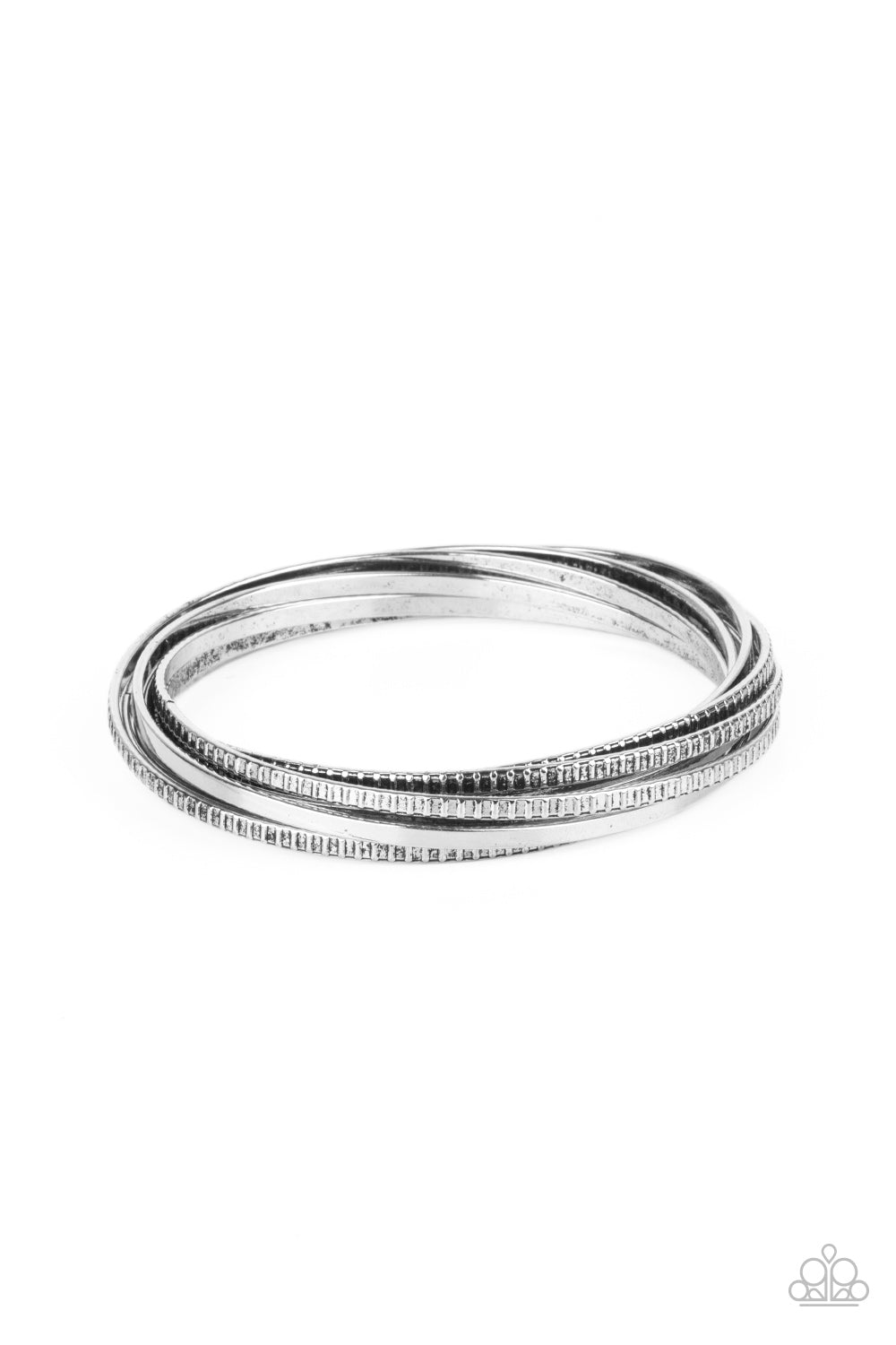 Trending in Tread - Silver (Paparazzi Accessory)