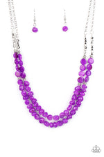 Load image into Gallery viewer, Staycation Status - Purple (Paparazzi Accessories)
