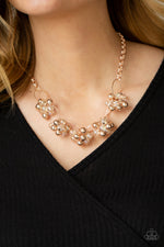 Load image into Gallery viewer, Effervescent Ensemble - Rose Gold (Paparazzi Accessories)
