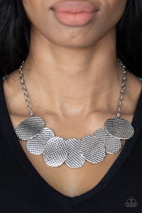 Industrial Wave - Silver (Paparazzi Accessories)