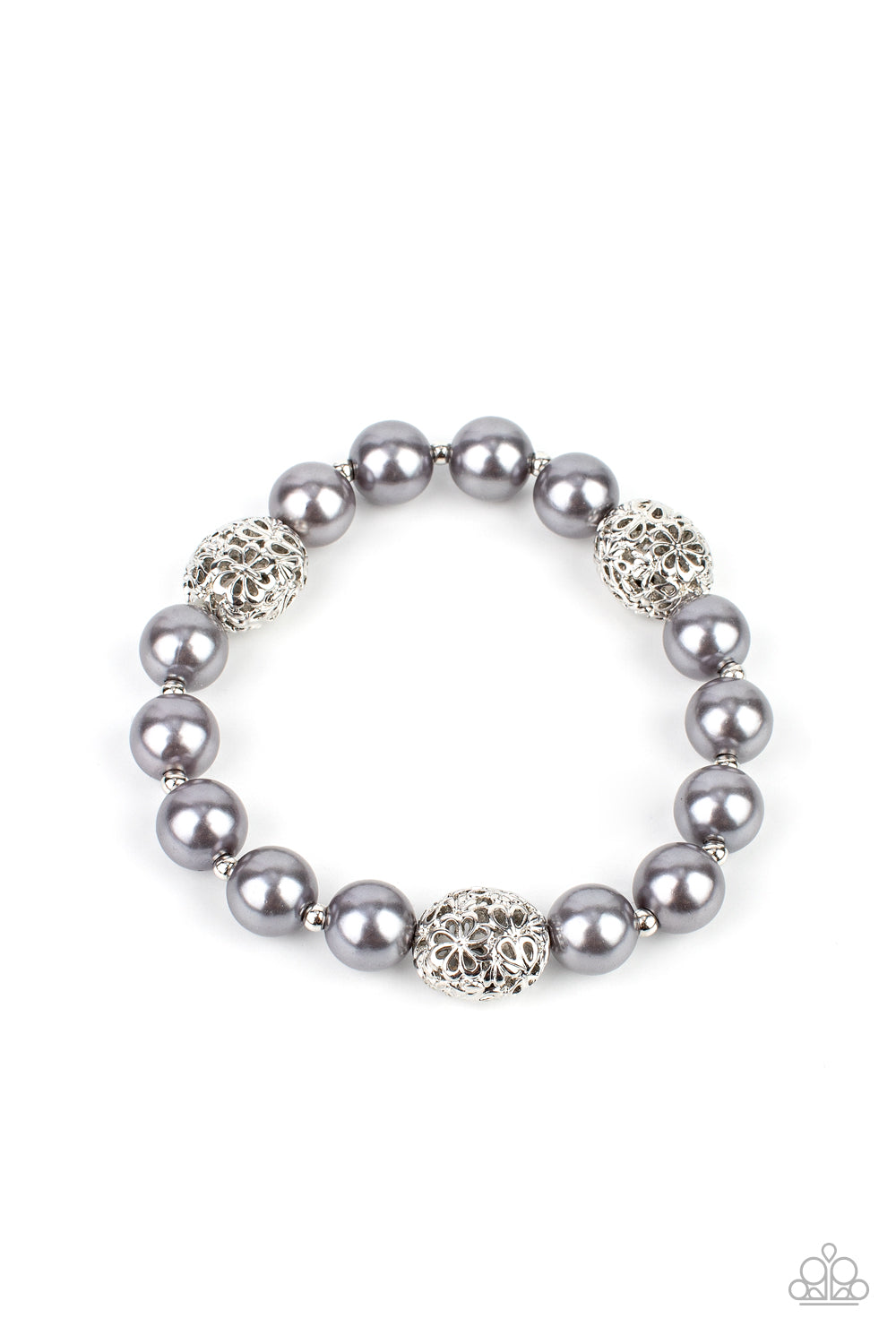 Upscale Whimsy - Silver (Paparazzi Accessories)