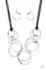 Load image into Gallery viewer, Spiraling Out of COUTURE - Silver (Paparazzi Accessories)
