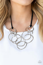 Load image into Gallery viewer, Spiraling Out of COUTURE - Silver (Paparazzi Accessories)
