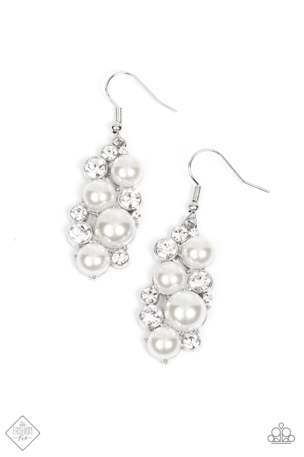 Fond of Baubles - White (Paparazzi Accessories)